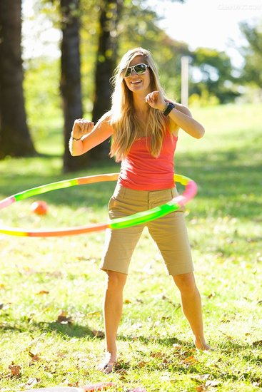 转呼啦圈的技巧 原来这么简单 - 青涩博客