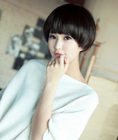 最适合瓜子脸的短发发型