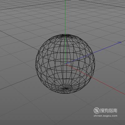 在c4d中如何把球体制作成球形框架?