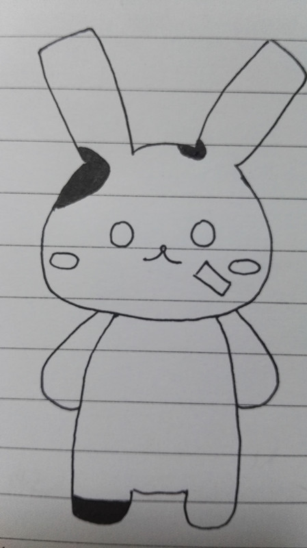 兔子怎么画?