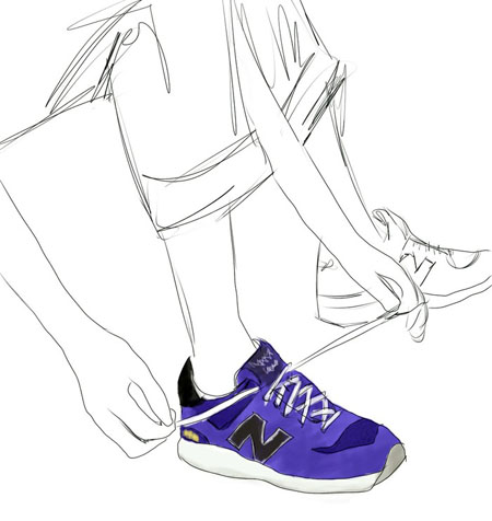 2秒快速系鞋带方法