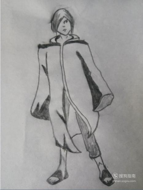 简笔画火影忍者之长门