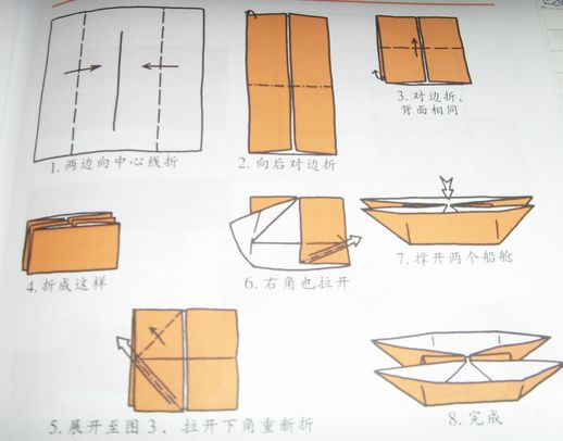 怎样手工折纸船