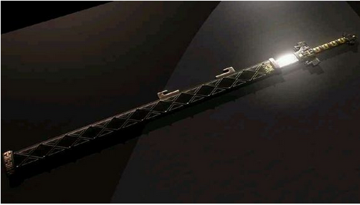 02渊虹残虹:荆轲的佩剑,传说为一把屠龙的剑,铸剑之物很神奇,是墨家
