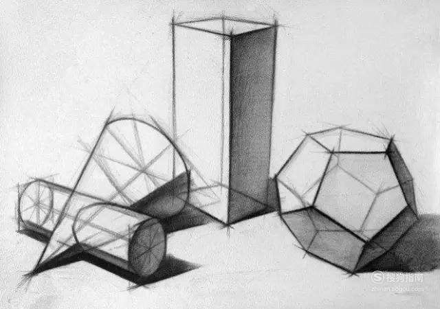 素描石膏几何形体名称