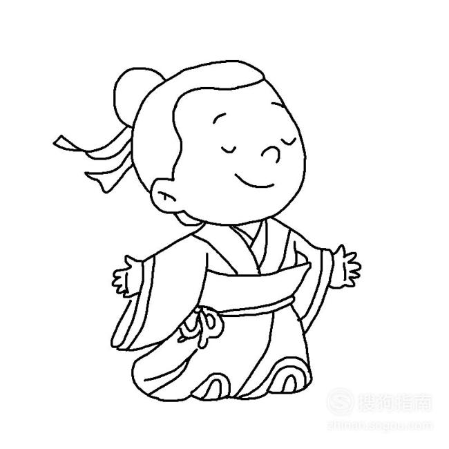 少儿简笔画之公子