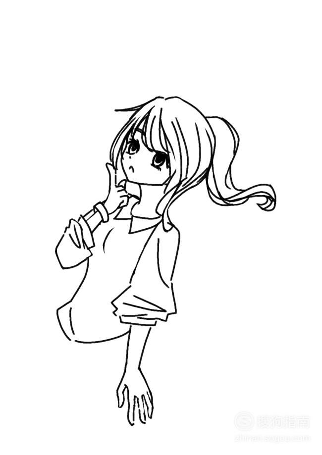 人物绘画:小女孩怎么画?