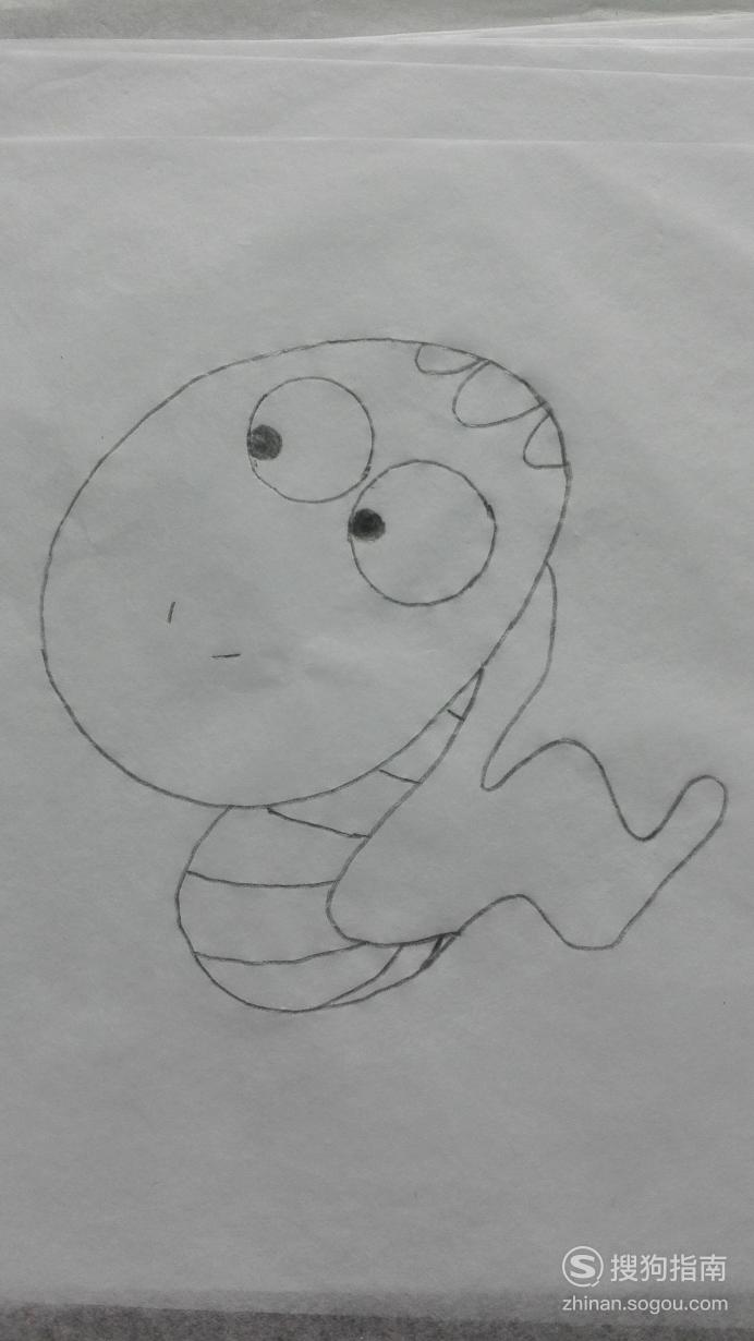 如何画贪吃蛇的简笔画 什么情况 - 青涩博客