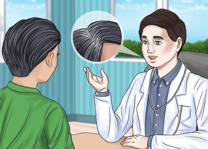 尽管大多数人把白发和衰老相联系,但是并没有一个"头发应该变白"的