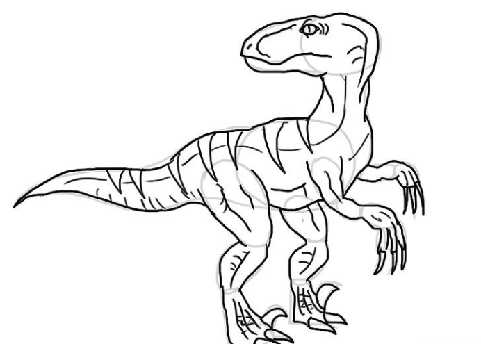 恐龙简笔画简单画法图片