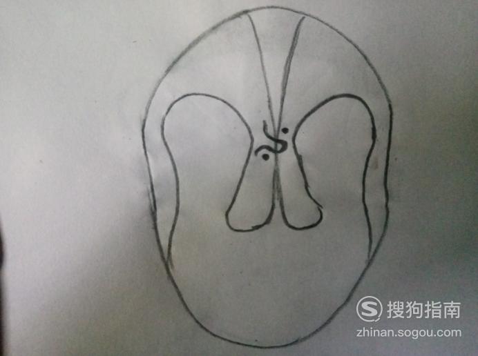 简笔画京剧脸谱之严颜