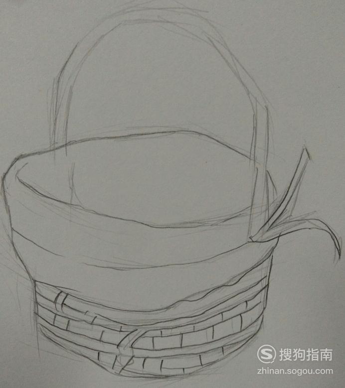 简笔画入门必学教程——竹篮