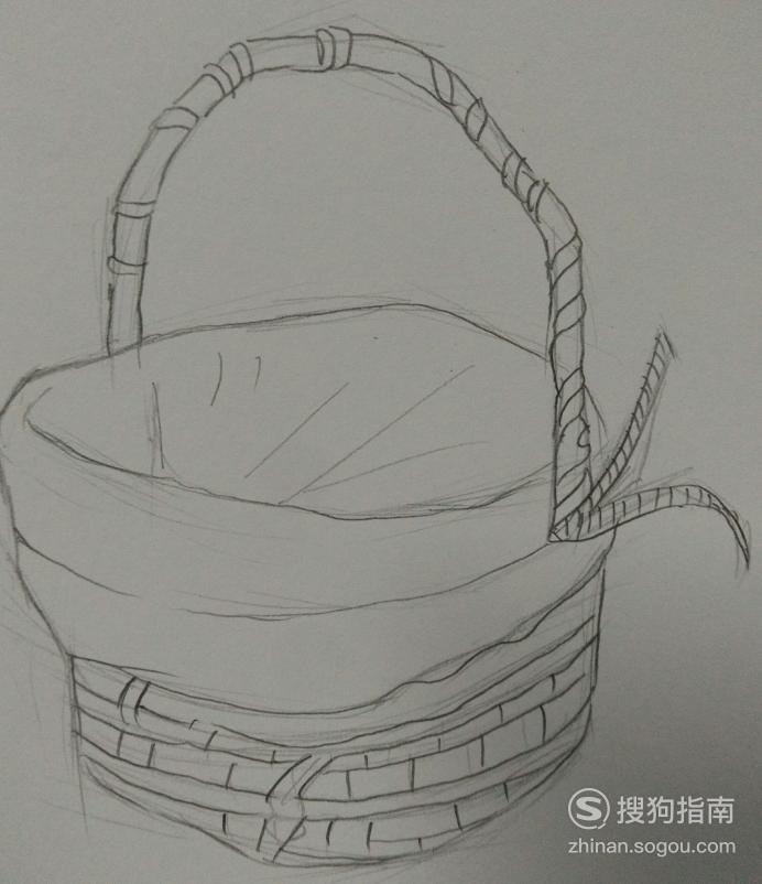 简笔画入门必学教程——竹篮