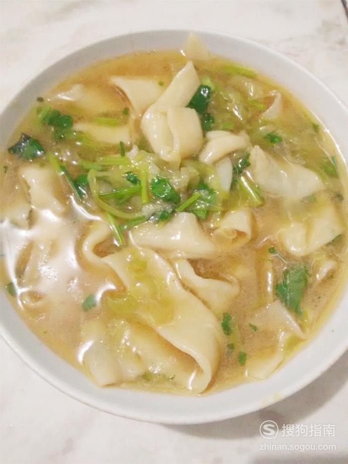 面片儿汤的家常做法