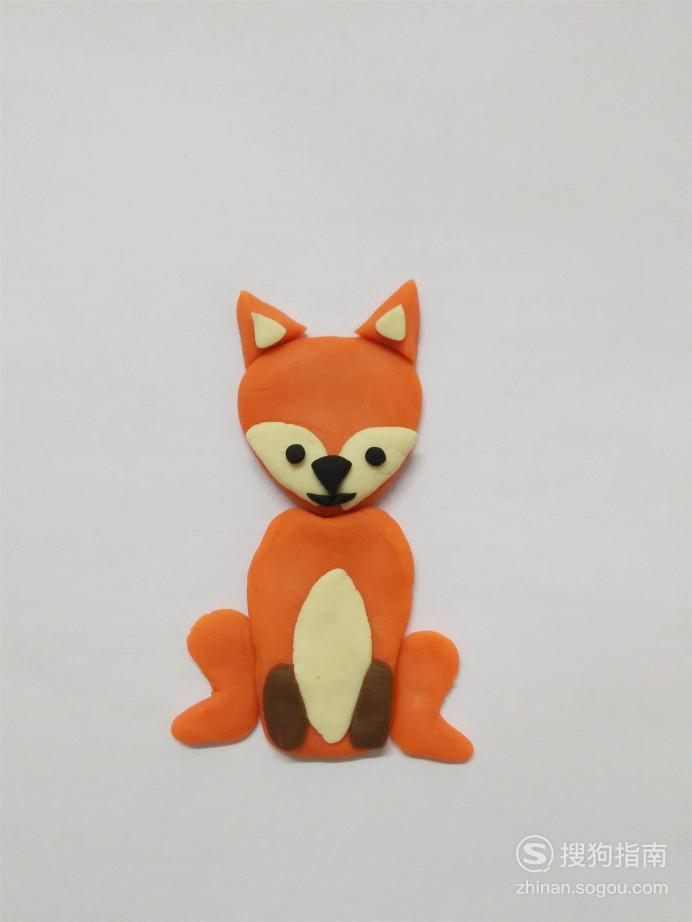 彩泥小狐狸的做法