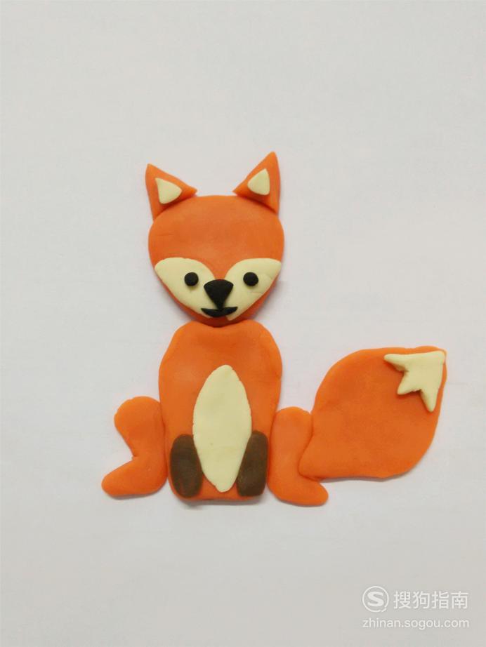 彩泥小狐狸的做法