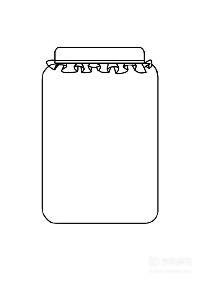 卡通简笔画:糖果罐子怎么画?