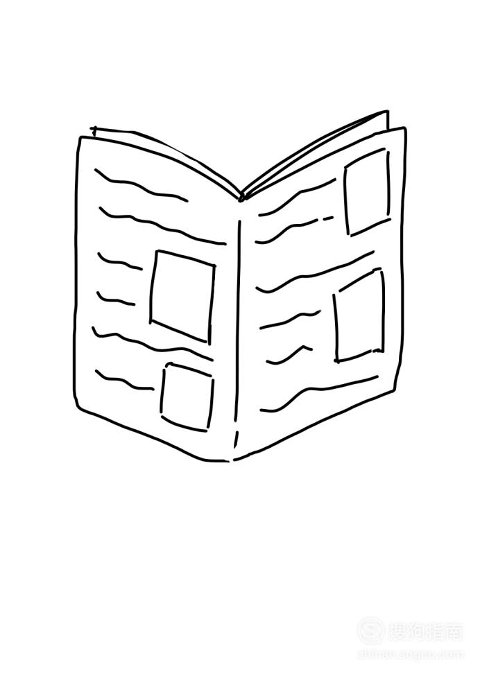 人物绘画:看报纸的人怎么画?