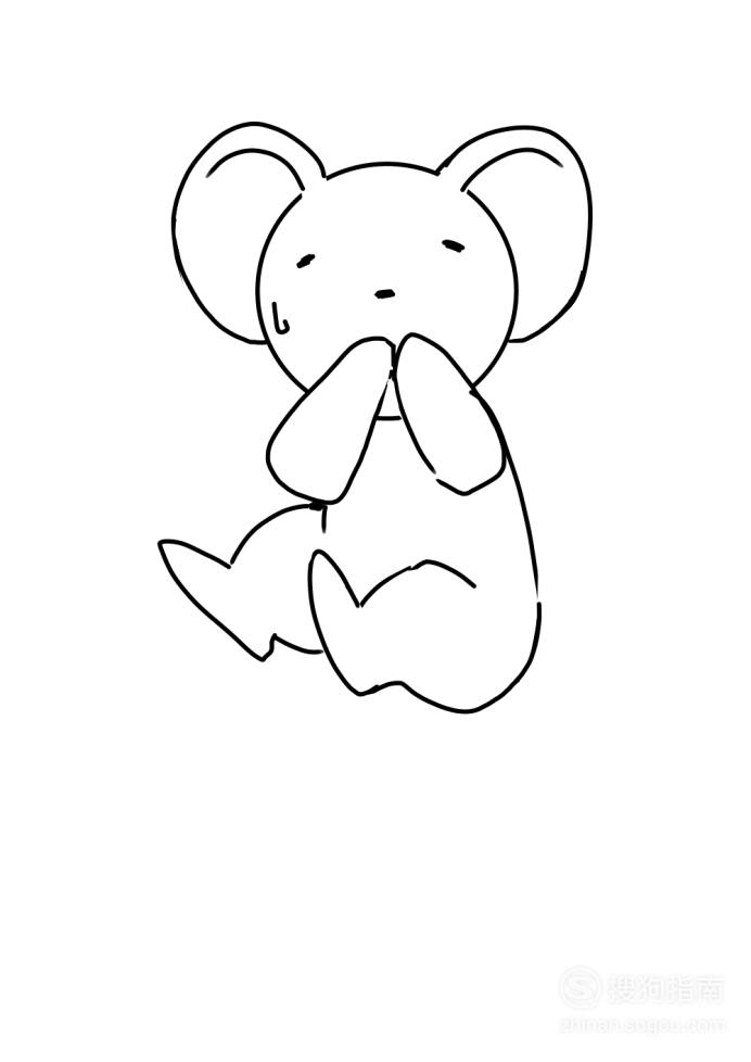 卡通简笔画:小可怎么画?