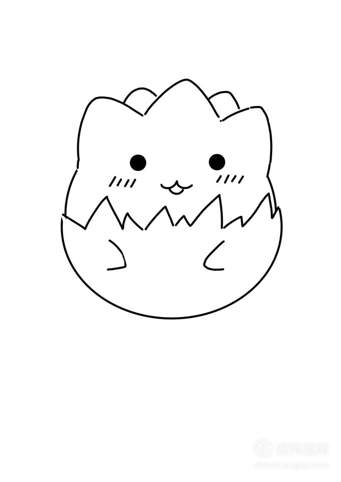 卡通简笔画:波可比怎么画?