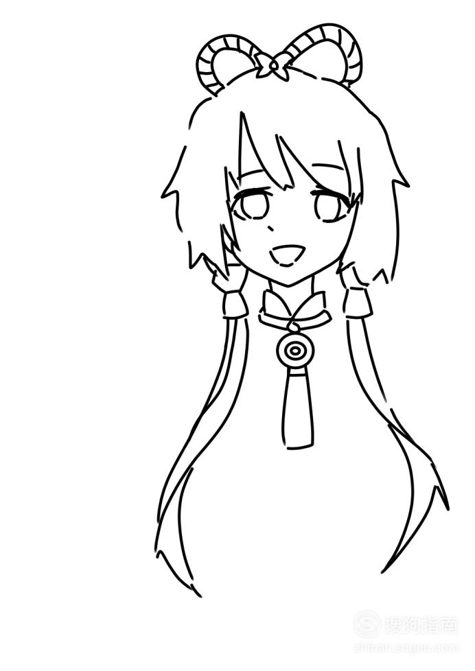 人物绘画:洛天依怎么画?