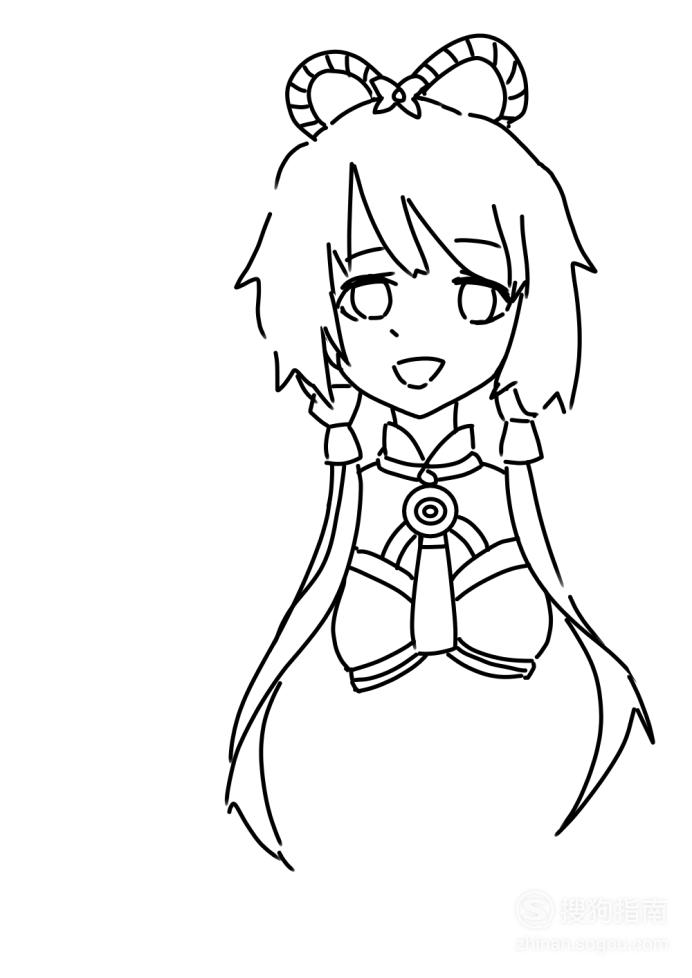 人物绘画:洛天依怎么画?