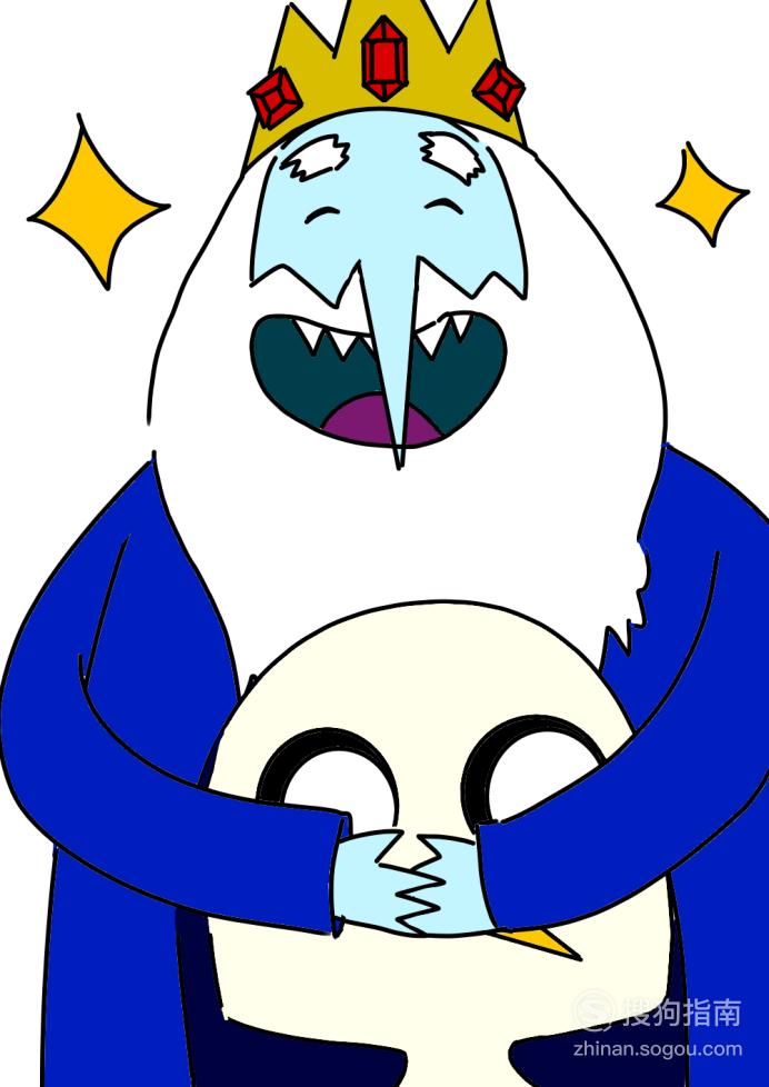 人物绘画:寒冰王怎么画?