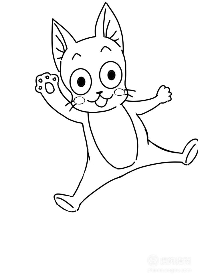 卡通简笔画:哈比怎么画?