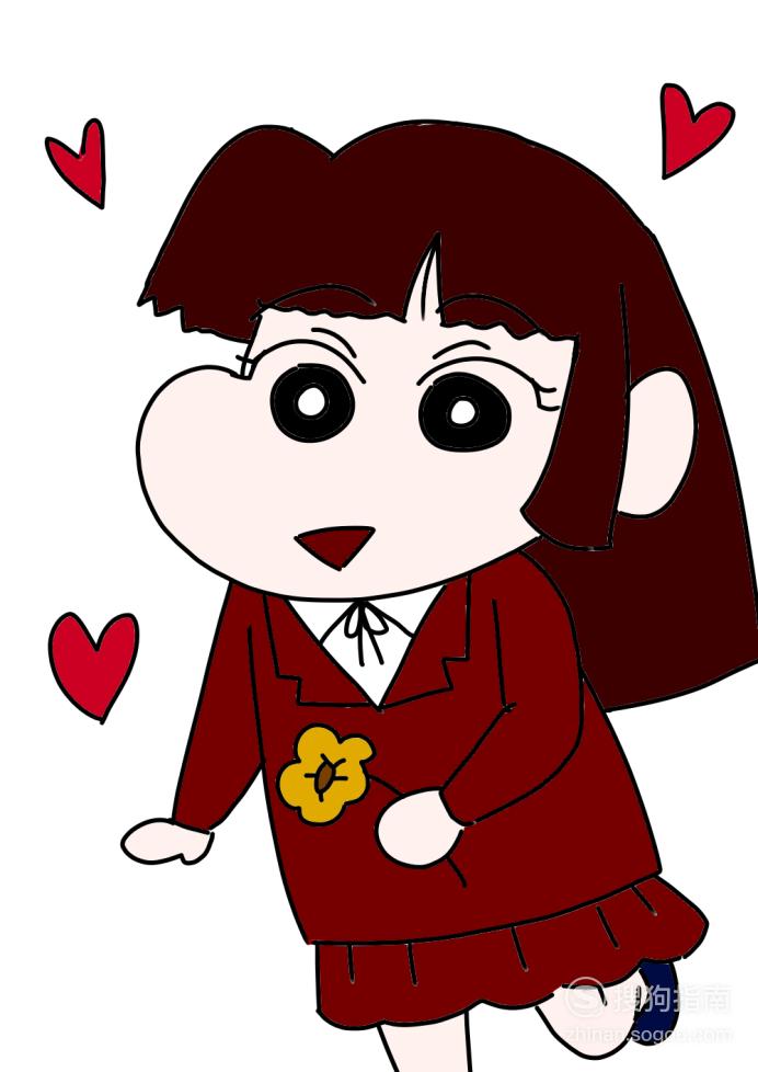 人物绘画:酢乙女爱怎么画?