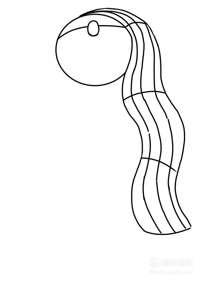卡通简笔画:美洛耶塔怎么画?