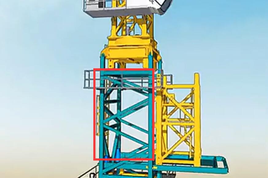 塔吊是怎么样升高的