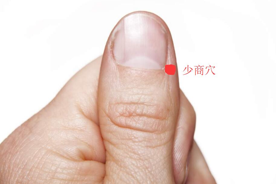 按摩穴位02如利咽灵,草珊瑚含片