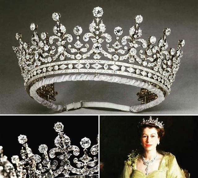 珍贵 曾出现在英镑上的王冠 是玛丽王后结婚礼物 更是女王最爱
